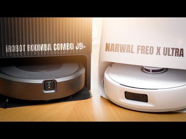 iRobot Roomba Combo J9+ vs Narwal Freo X Ultra - The Best Robot Vacuum