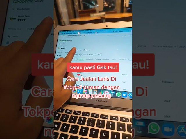 Cara Jualan Laris di tokopedia #shorts