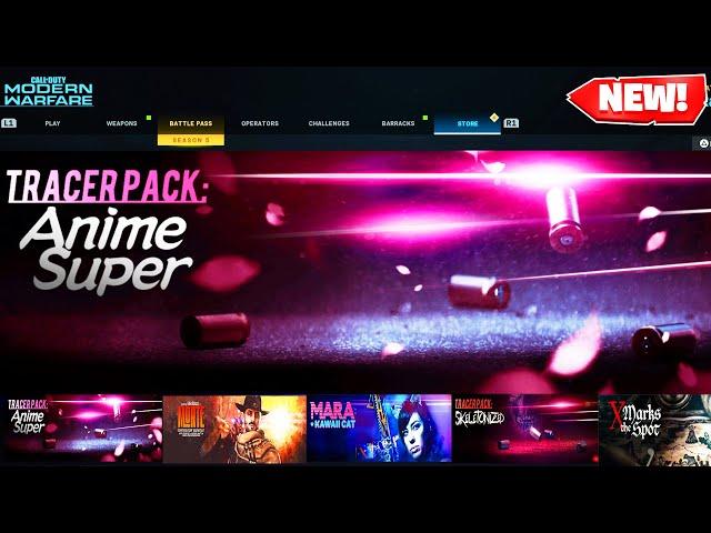 *NEW* TRACER PACK: ANIME SUPER in MODERN WARFARE - PINK ANIME TRACER PACK in COD MW (ANIME TRACERS)