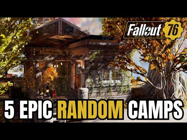 This Weeks AWESOME Finds! | Fallout 76 Best Camp Builds!