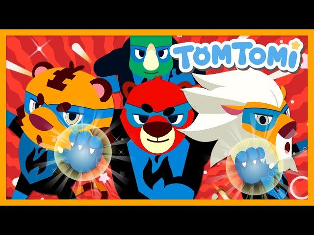 Animal Rangers | Animal Song | Animal Comics | Animal Heroes | Kids Song | TOMTOMI