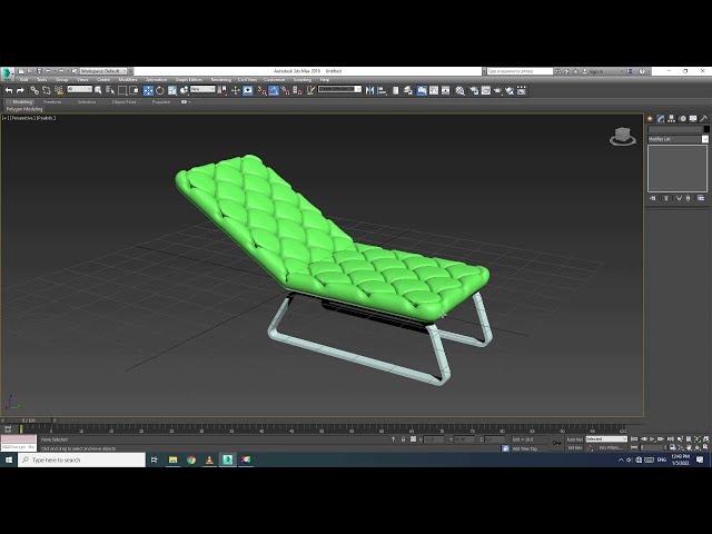 3DS Max Chair Modeling – Arm Chair Easy Beginner Tutorial