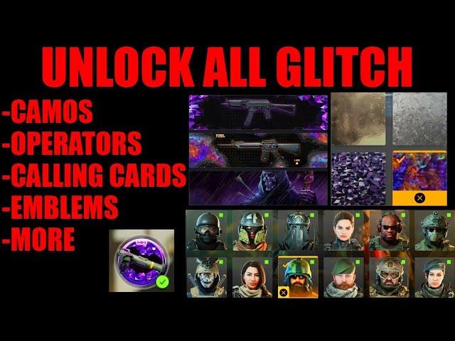 *WORKING* MW2 UNLOCK ALL GLITCHES! SKINS/BLUEPRINTS/FREE ITEMS/CAMO! MW2 GLITCHES!