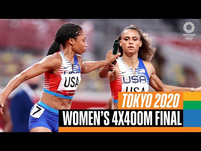 ‍️ Women's 4x400m Final | Tokyo Replays