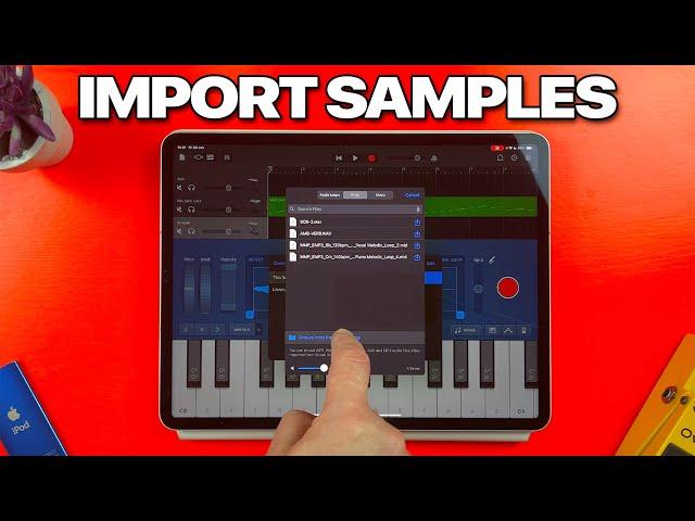 How to Import and Play Samples in GarageBand for iOS