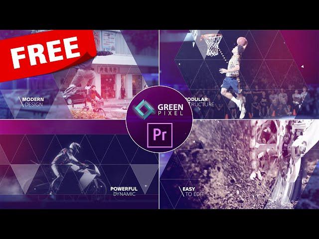 Dynamic Sport Opener - Adobe Premiere Templates Free Download