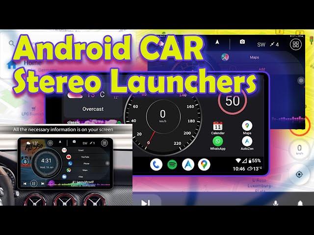 3 Awesome Android Car Launcher Apps for your Car Stereo