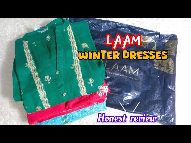 Laam dress's honest review/ Laam ready to wear suits for Winter season /Online shopping 