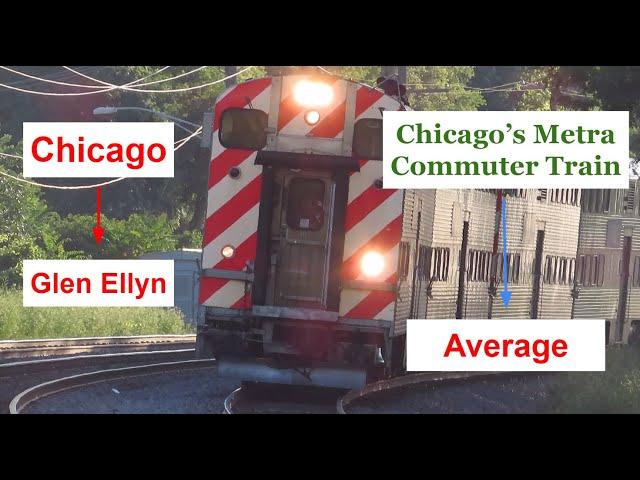 Metra Train Review: Chicago to Glen Ellyn