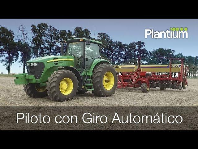 Piloto con Giro Automático para tu tractor VERDE!