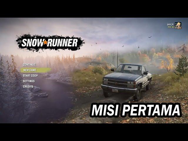 Snow Runner Gameplay PS4 Misi Pertama (part 1)