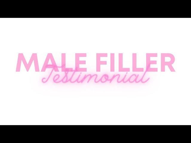 Male Face Filler Testimonial - Facial Sculpting Clinic by Dr Nina Bal