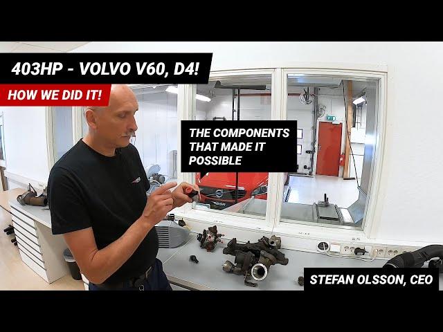 400HP - Volvo V60, D4! How we did it!