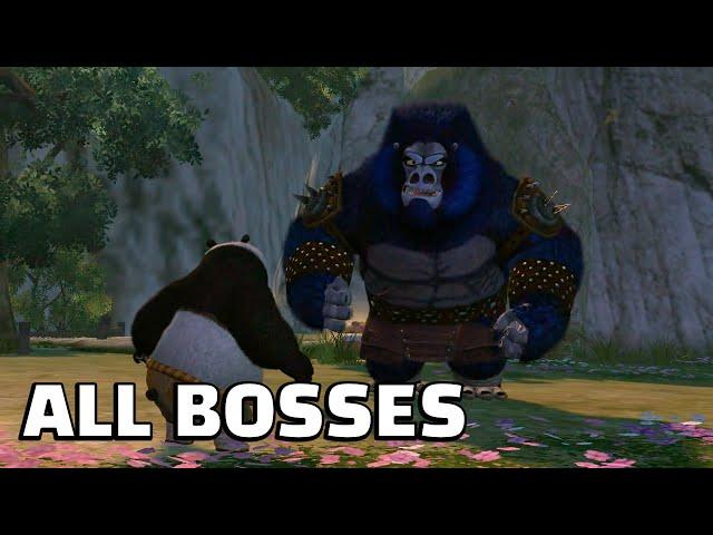 Kung Fu Panda (video game) - ALL BOSSES