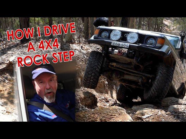 How I drive a 4x4 ROCK STEP when OFF ROAD - 4wd tips