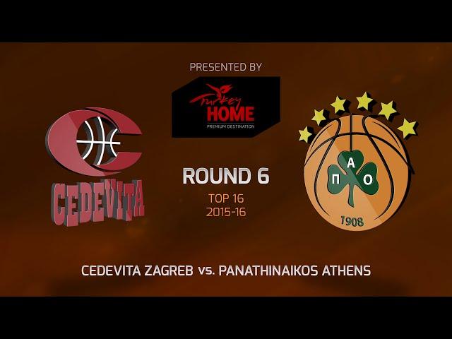 Highlights: Cedevita Zagreb-Panathinaikos Athens