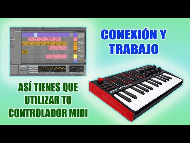 Cómo conectar y Usar en Ableton Live el controlador MIDI MPK MINI MK3