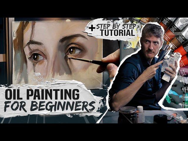 Probably the BEST METHOD to Start Oil Painting in 2024 - Oil Painting TUTORIAL for Beginners w/ Demo