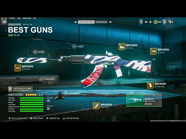 TOP 5 BEST GUNS RIGHT NOW after UPDATE in MW2! (Modern Warfare 2 Best Class Setups)