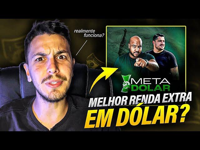 Dá Pra GANHAR EM DÓLAR Vendendo Cursos? (Análise do Curso Meta Dólar)