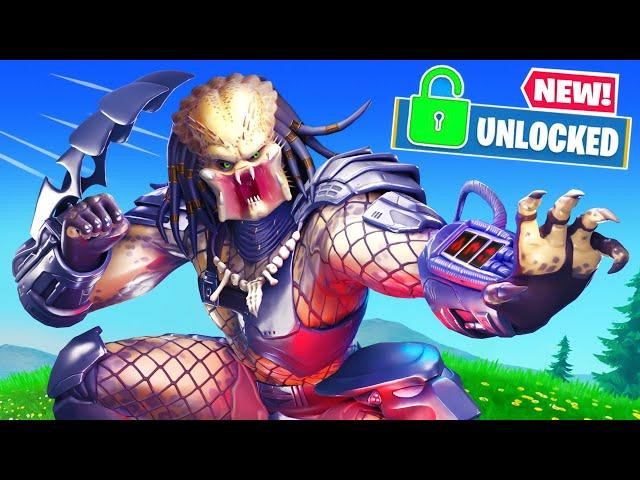 Unlocking *PREDATOR* in FORTNITE!