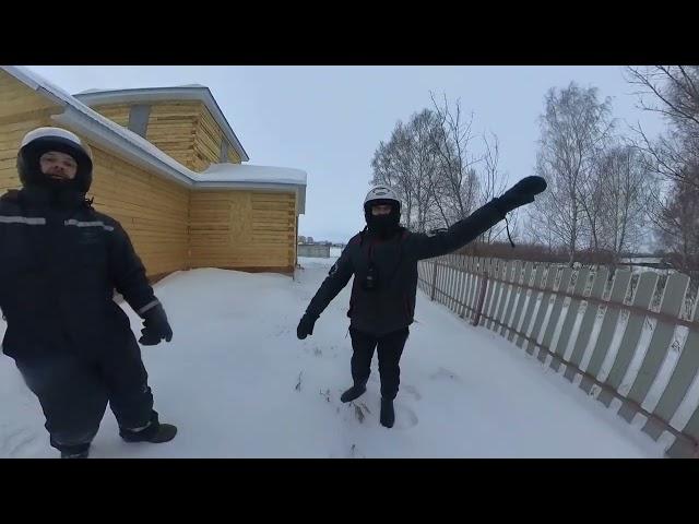 Саня строит божий храм на своей родине где родился