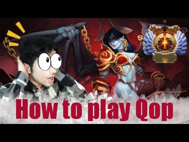 How to Play Qop in Higher Brackets ? | Immortal Tips | Midlane Tricks