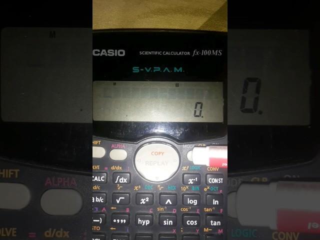 how to change the mode into normal in scientific calculator.