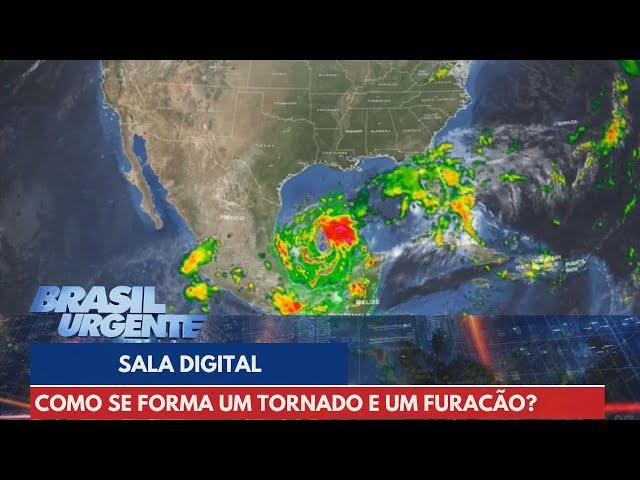 Como se forma um tornado? Sala Digital fala sobre furacão Milton | Brasil Urgente