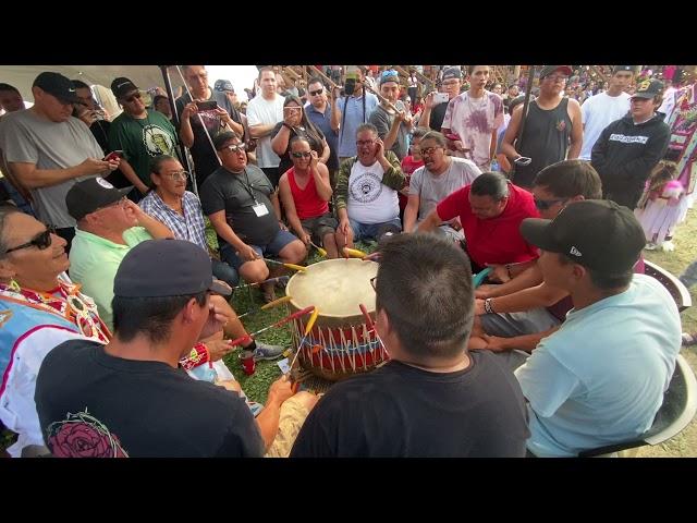 Northern Cree Friday night grand entry @ Alexis pow wow 2021