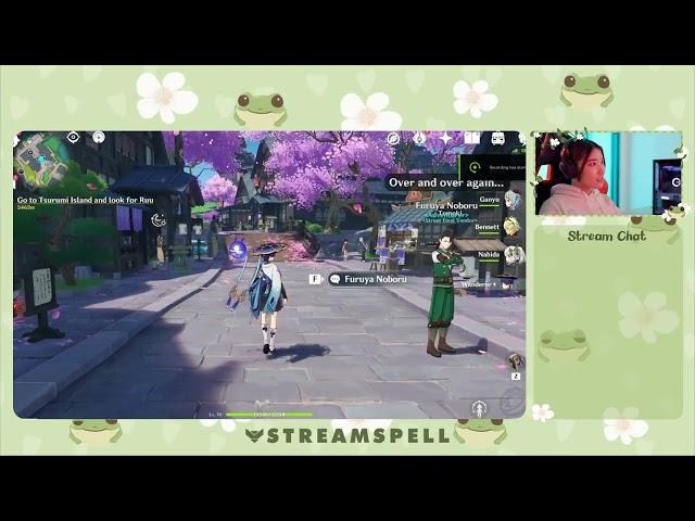 Cute Chatting Screen Twitch Overlays | StreamSpell | Cute Frog Stream Package