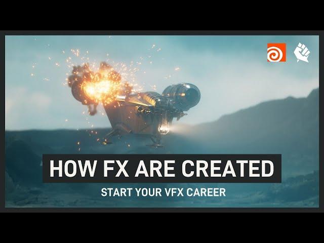 How FX are Created | Houdini Basics Tutorial (VFX Intro | Part 9)