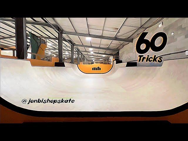 60 Advanced Mini Ramp Skate Tricks (Feat Adam Williams)