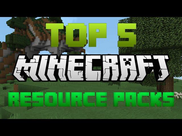 Top 5 Minecraft Resource Packs - Minecraft 1.10.2 - 2016 [HD]