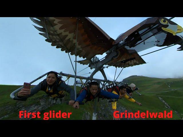 Grindelwald First Glider Adventure Switzerland 4k