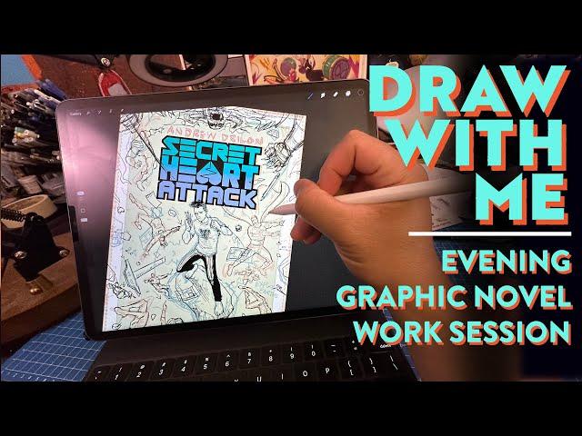 Graphic Novel Work Session!  Draw With Me