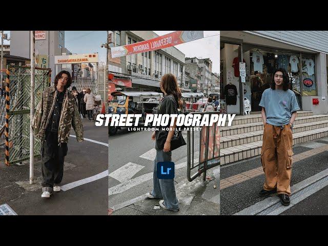 Street Photography - Free Lightroom Mobile Presets | Urban Preset | Street Preset | Urban Filter