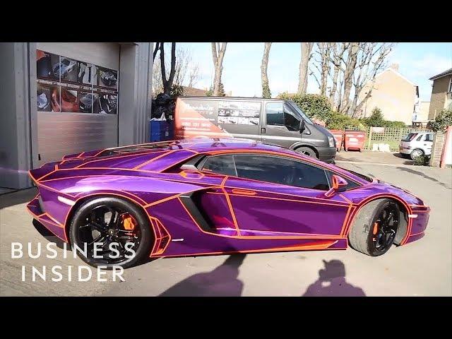 Meet The Guy Who Wraps Celebrities' Luxury Cars