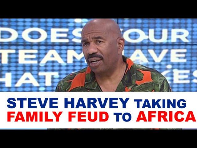 Steve Harvey Taking Family Feud To Ghana And South Africa