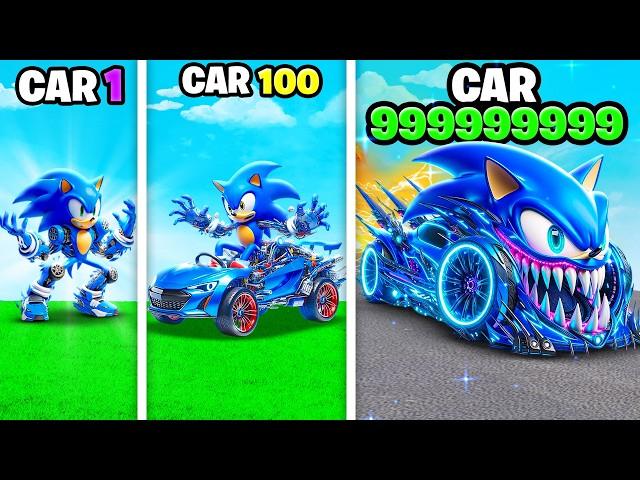 Upgrading Sonic To GOD SONIC CAR In GTA 5!