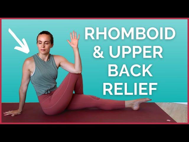 Yoga for Upper Back & Rhomboid PAIN  10 min Fix and Relief