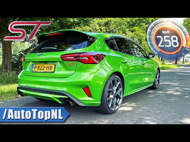 2023 Ford Focus ST | 0-250 ACCELERATION TOP SPEED & SOUND by AutoTopNL