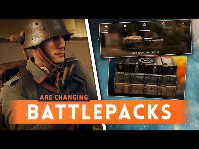 ► DICE IS CHANGING BATTLEPACKS! - Battlefield 1 (Battlepack Progression Update)