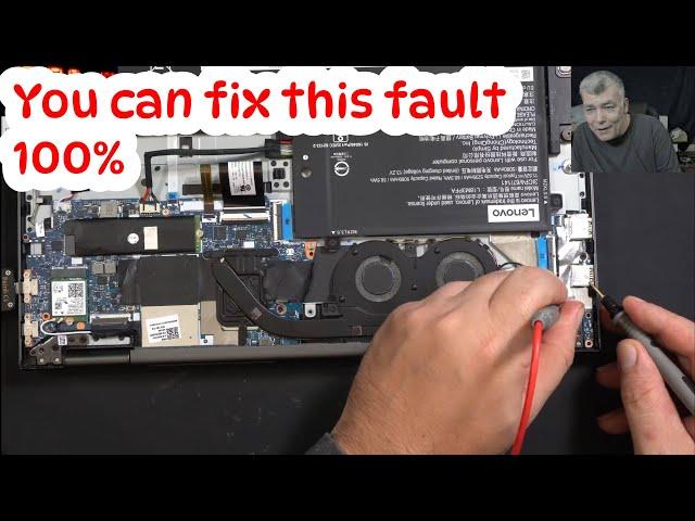 Lenovo Yoga C740 dead, not charging, how a stupid simple fault, can turn your laptop dead.