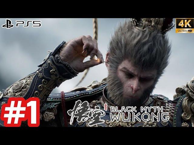 Black Myth Wukong - Gameplay Walkthrough - Part 1 [4K 60FPS PS5] No Commentary