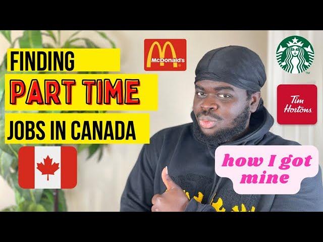 How to find part time jobs in canada for international students || How much can you earn?