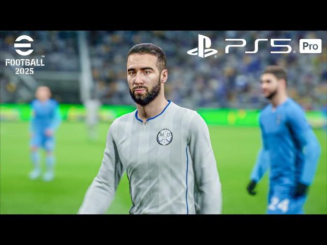 eFootball 2025 - Real Madrid vs Manchester City | UCL 2025 | PS5 PRO 4K