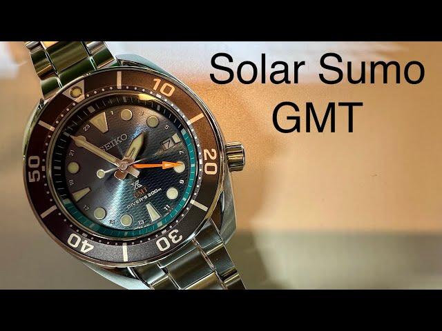 Seiko Sumo Solar GMT