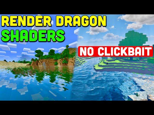 (Top 6) MCPE 1.20+ BEST Ultra Realistic Shaders for RENDER DRAGON (Android, iOS, Windows 10)