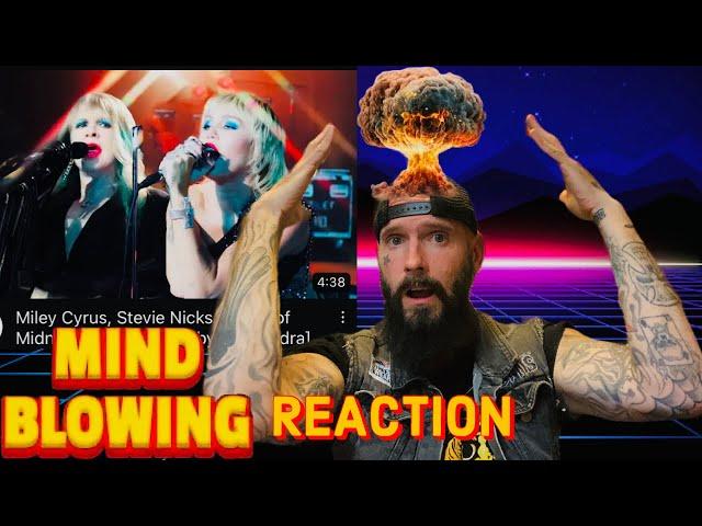 Miley Cyrus Stevie Nicks | EDGE OF MIDNIGHT @kelexandra REACTION VIDEO